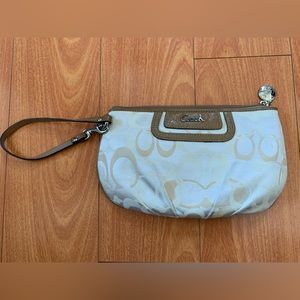 Coach wristlet / clutch